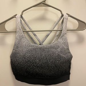Lululemon Energy Sports Bra - White & Black